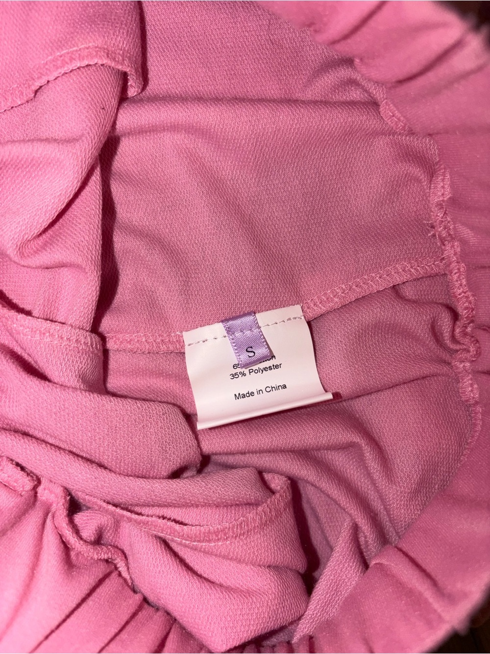 Cozy Pink Two-Piece Sweat Set - Picture 2 of 3